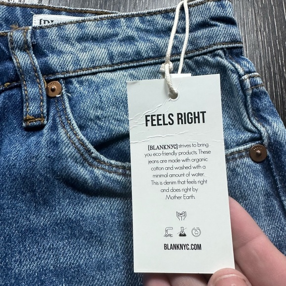 Blank nyc Baxter ribcage 27 relax fit jeans organic cotton - Picture 5 of 6